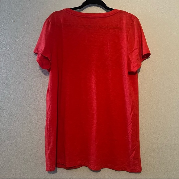 Torrid Red T-Shirt No One Cares size 1 - Picture 2 of 3
